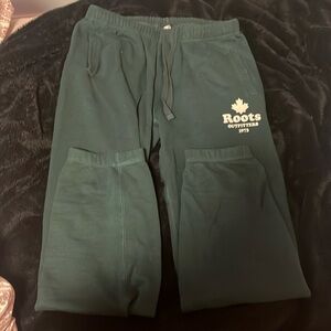 Roots Women’s Green Sweatpants